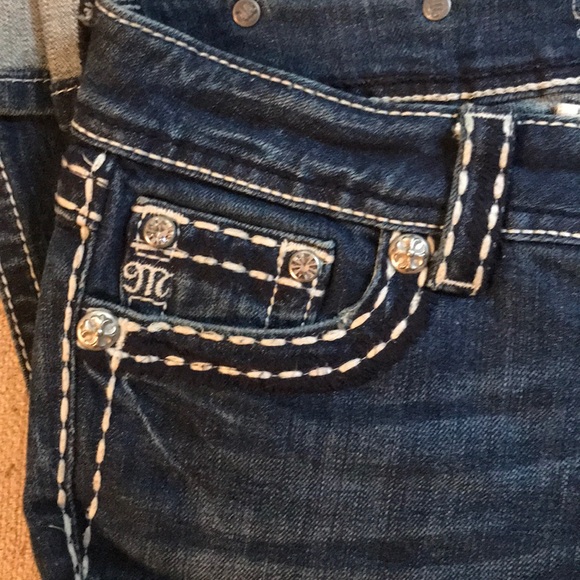 Miss Me Jeans size 28 Boot Cut EUC - Picture 6 of 8
